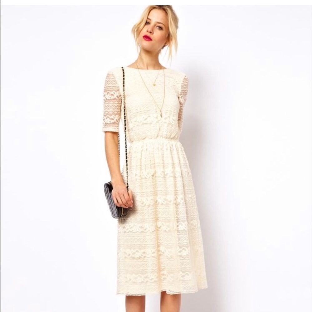 Asos lace dress